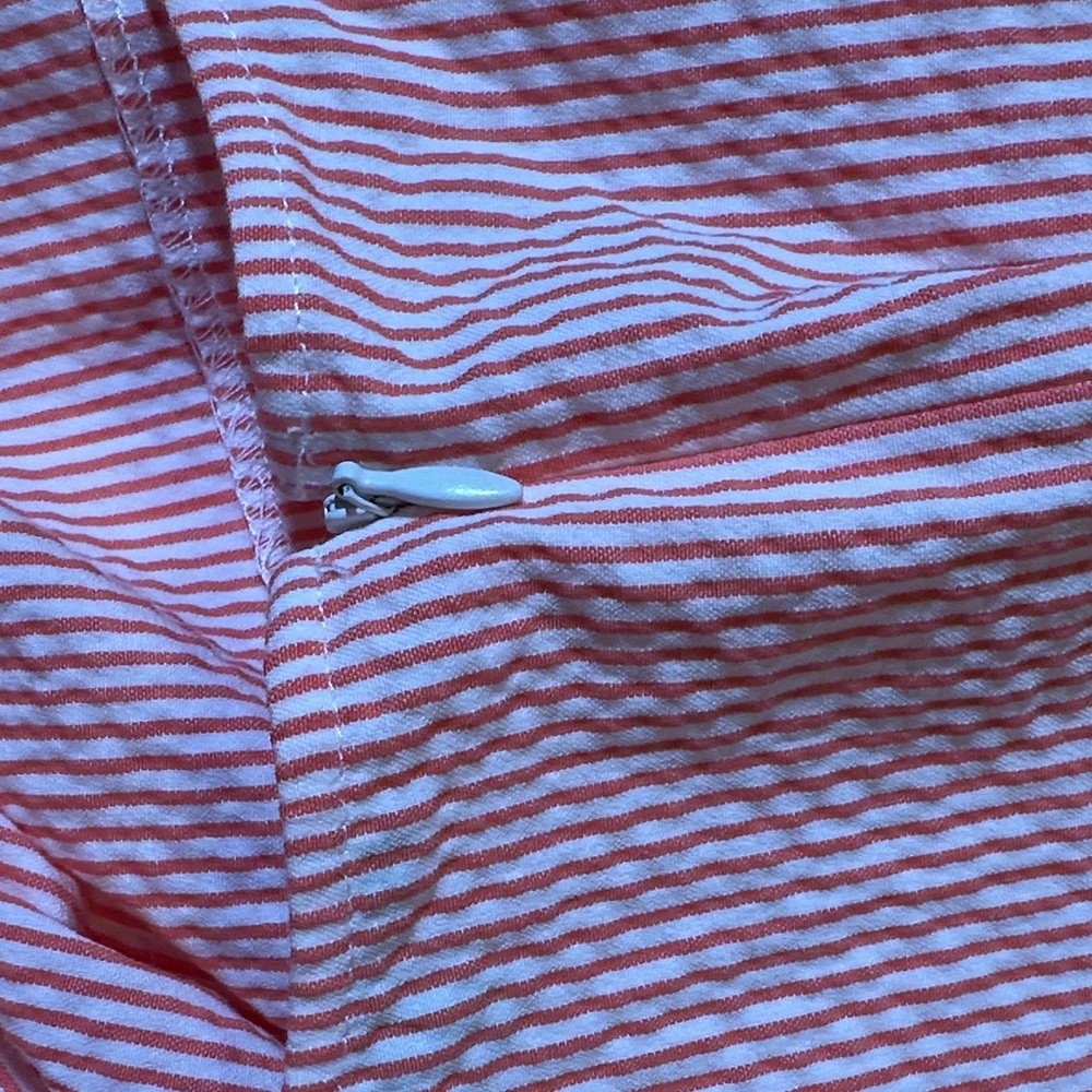 Theory Seersucker Shift Dress Size 4 - Picture 5 of 7